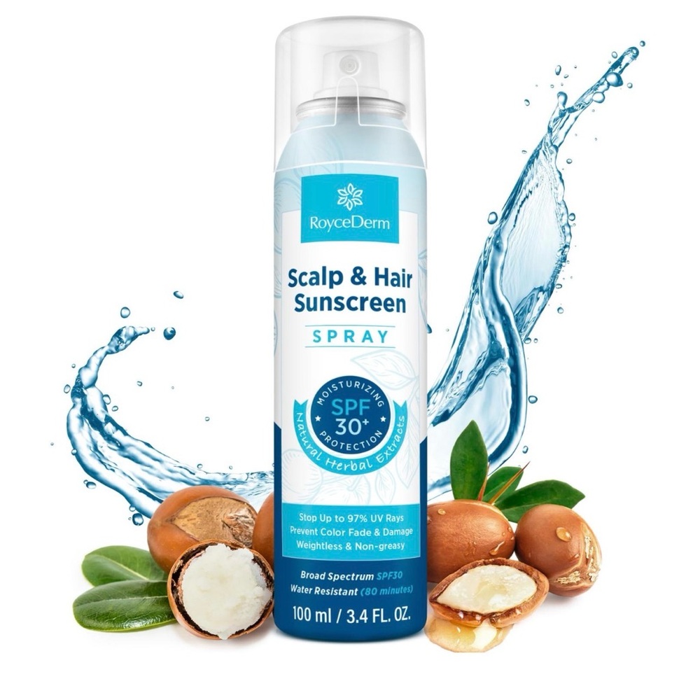 Royce Derm Scalp & Hair Sunscreen Spray.